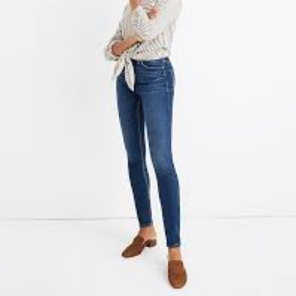 MADEWELL High rise skinny Jean